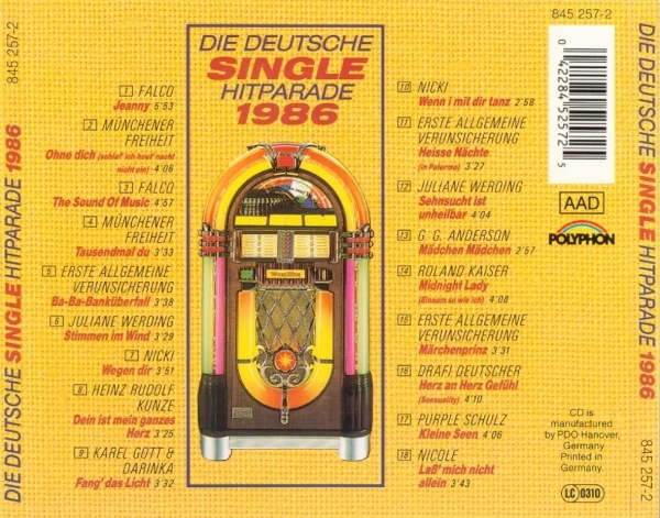 die deutsche single hitparade 1984