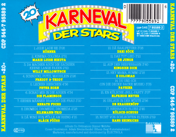 Various Karneval der Stars 53 (CD)