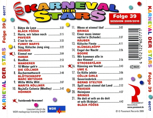 Karneval der Stars-Folge 32: : Musik-CDs & Vinyl