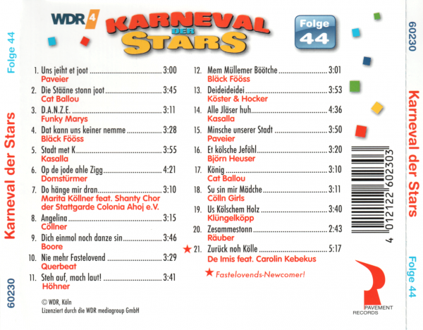 Karneval der Stars-Folge 32: : Musik-CDs & Vinyl