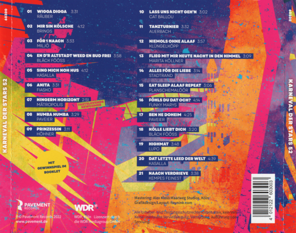 VARIOUS  VARIOUS - Karneval der Stars 53 - (CD) Rock & Pop CDs